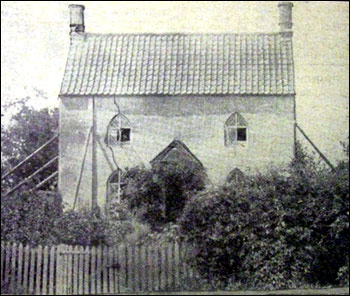 the house in Bedford Road damaged by drought