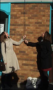 Unveiling the plaque