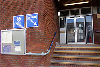 entrance