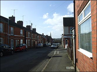 looking west