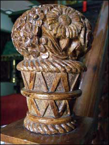 Clive's carving