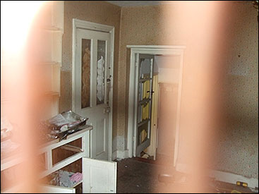 interior vandalised