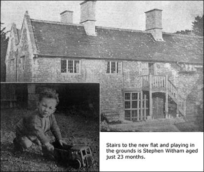 The stairs to the flat