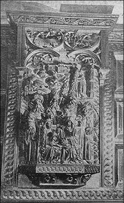 Nativity carving