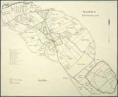 Rushden Enclosure Map 1778