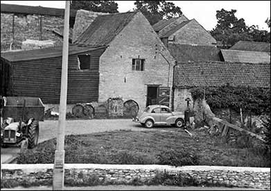 yard and outbuildings