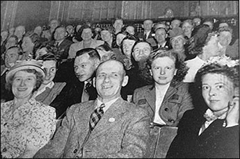 at a show