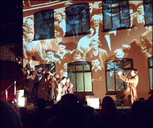 The laser light show