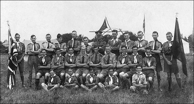 1935 at Hayling island
