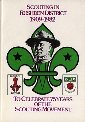 Scouting in Rushden book cover 1982