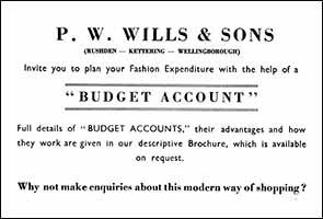 PW Wills Advert 1961
