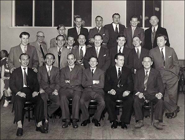 British United Darts Team 1957