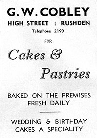 Advert for G.W.Cobley