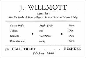 J Willmott Ad - Carousel 1958