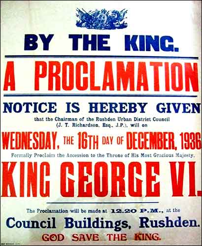 King George VI