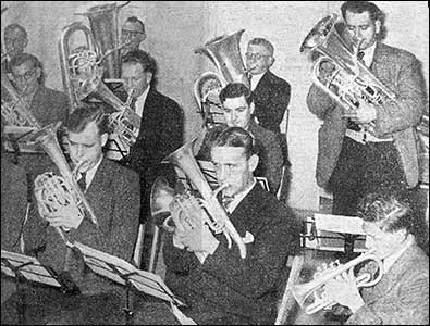 David Morris and the brass palyers