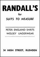 Randall's Ad Kismet 1962