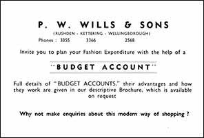 P W Wills Ad Kismet 1962