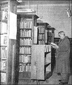 Inside the library