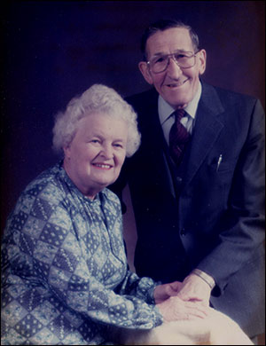 Photo of Ray and Vera Clark's Golden Wedding