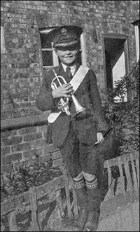 Photo of Young Bandsman Ray Clark