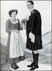 Jean Hardwick &&nbsp;Geoffrey Sanders, Brigadoon 1954