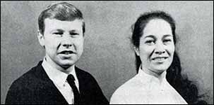 Keith Green and Pam Fulcher, South Pacific 1970