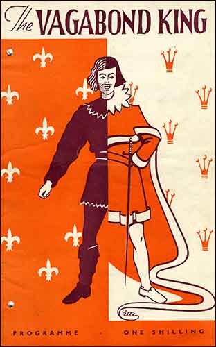 Cover Operatic Vagabond King 1950