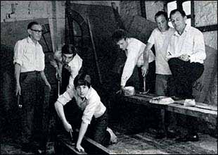 Production Team boys - RATS' Oliver 1969