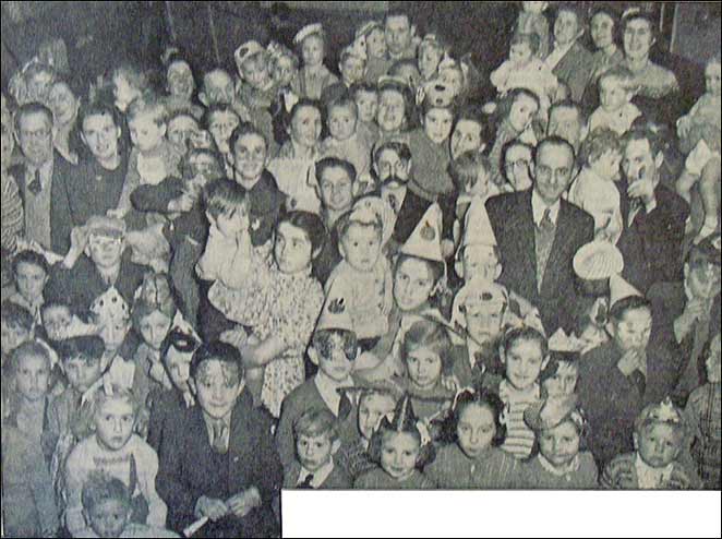 The children at the party