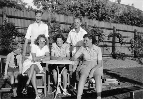 At the Cave's sports ground