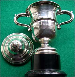 The John White Trophy - now at Rushden Museum