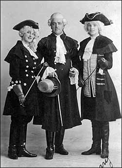 Dora Marriott, Fred Lilley, Mabel Wills