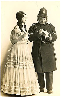 Dora Marriott and policeman