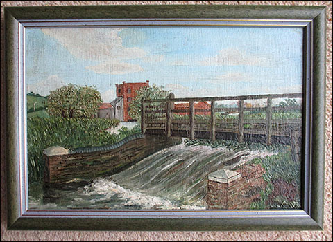 Painting by L H Mead