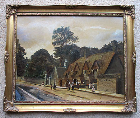 Painting of the Coach and Horses