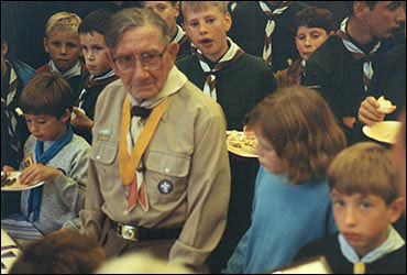 Reg with some of the cubs