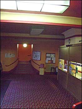 Stairs to the projection room