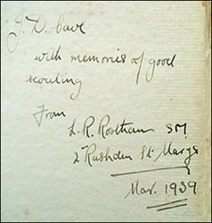 inscription