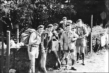 At the camp