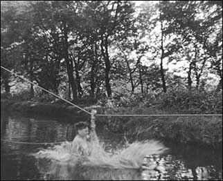 Taking a dip
