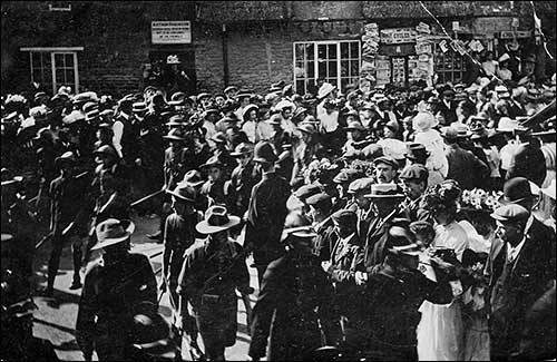 A Parade dayin the 1920s
