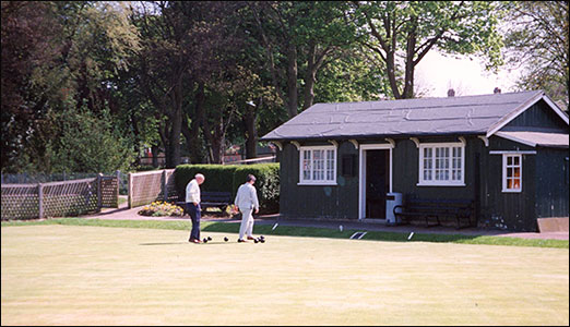 pavilion and bowling green 1983