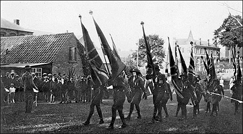 marching