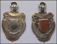 The Silver & Bronze medals that Gladys won for her diving