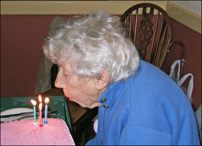 Still enough puff to blow out the candles