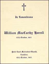 Funeral sheet