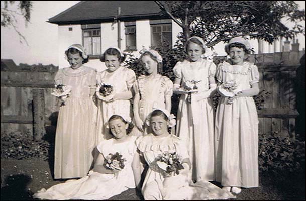May Queen attendants c.1952/3