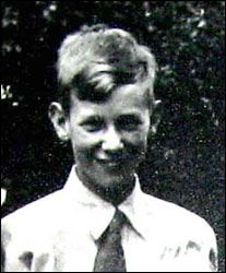 Richard Lucas Bates as a boy