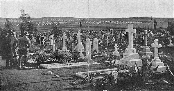 staff area of the burial ground